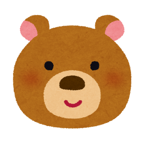 くま かわいい イラスト詳細 3位