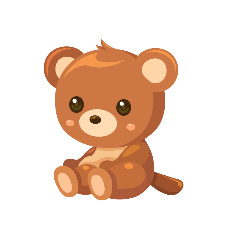 くま の 可愛い イラスト詳細 6位