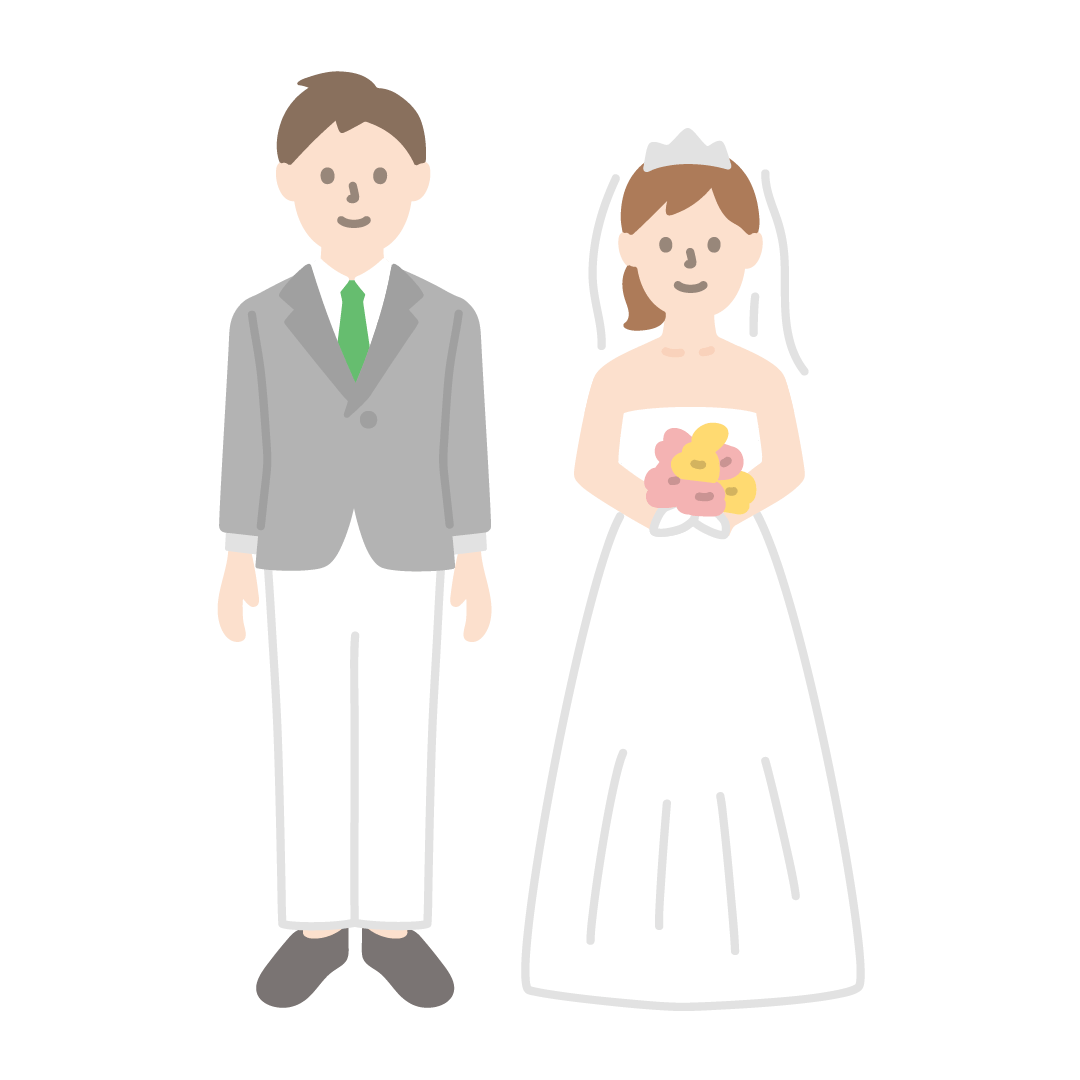 新郎 新婦 フリー 素材詳細 6位