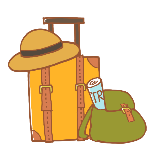 旅行 カバン イラスト詳細 6位