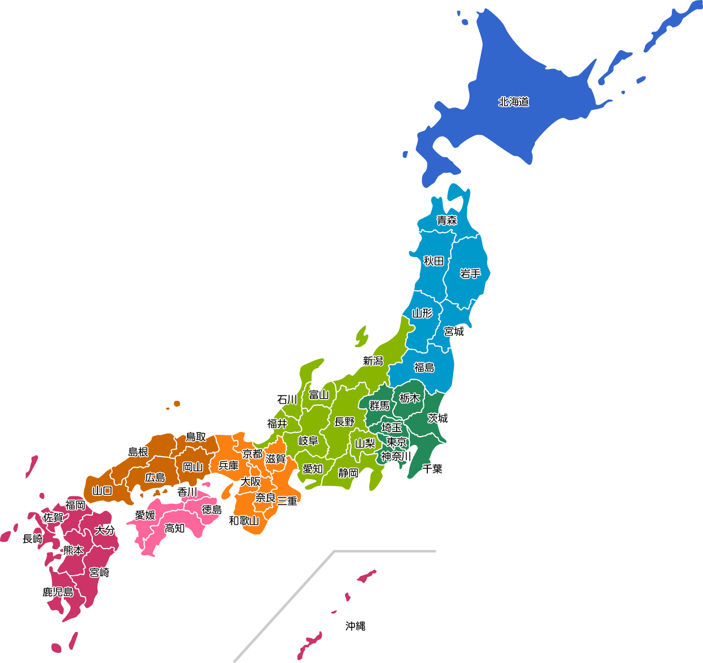 日本 地図 イラスト詳細 8位