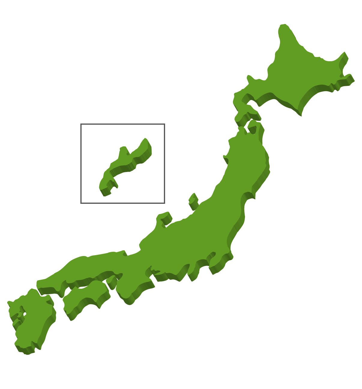 日本 地図 イラスト 無料詳細 3位