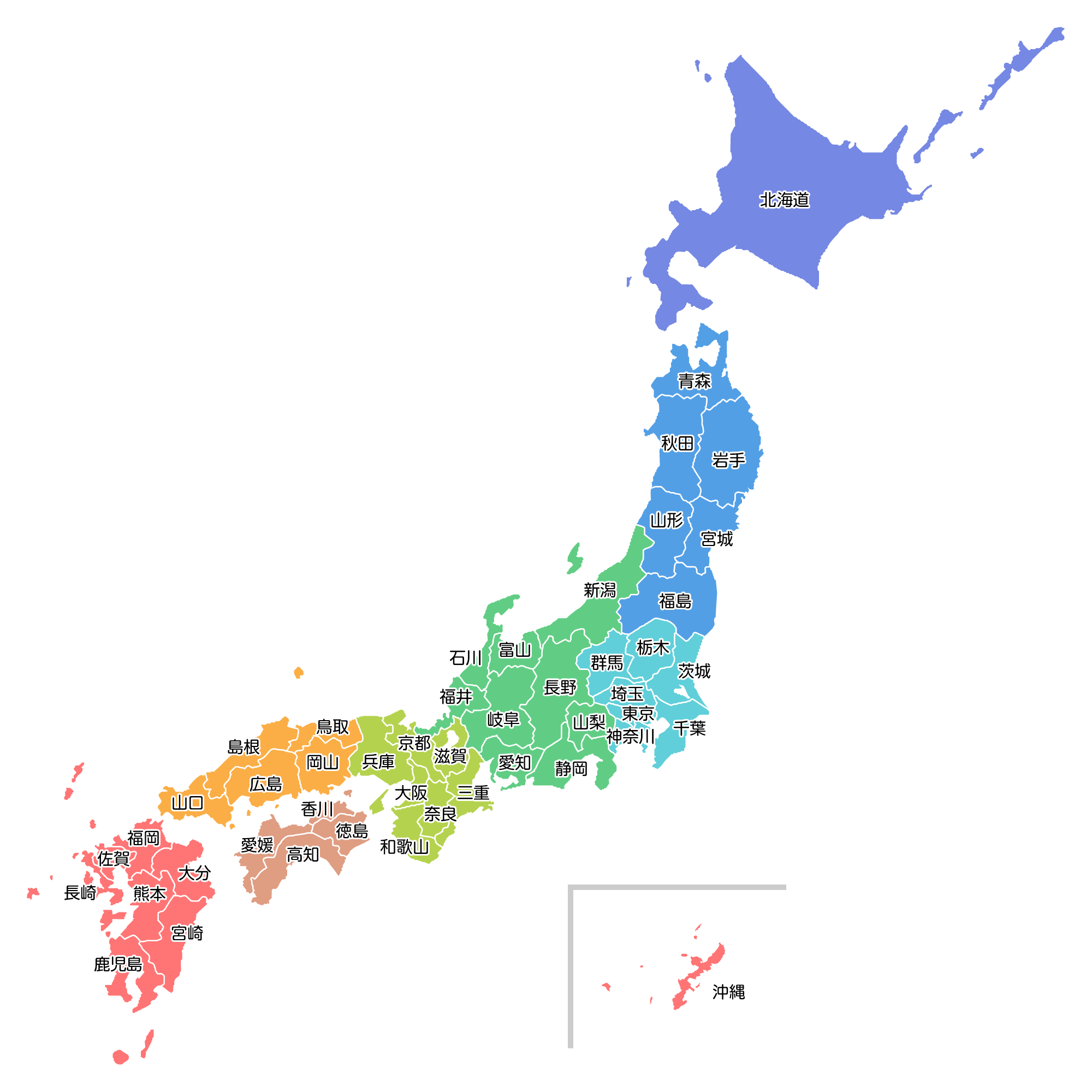 日本 地図 画像 - KibrisPDR