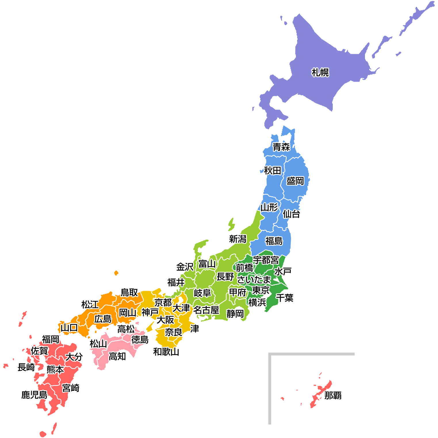 日本 地図 画像詳細 10位