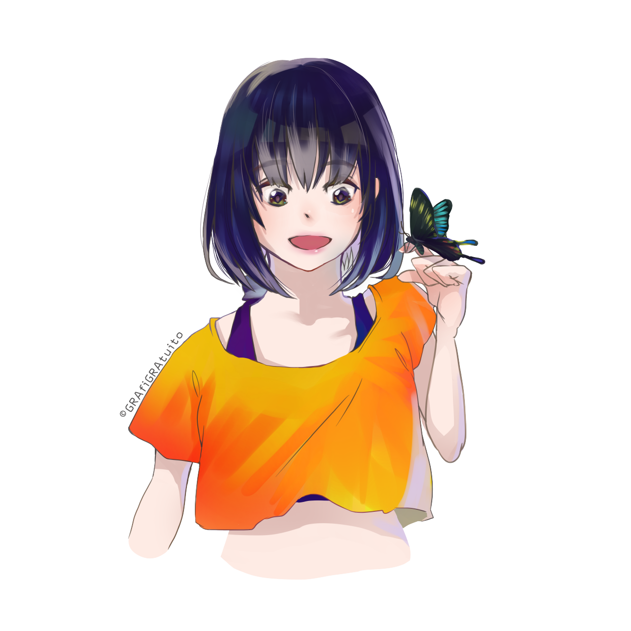 明るい 女の子 イラスト詳細 5位