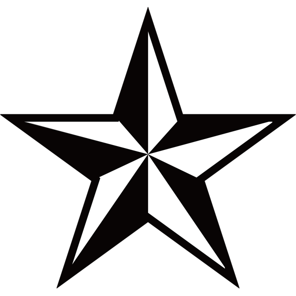 星 イラスト おしゃれ モノクロ詳細 9位