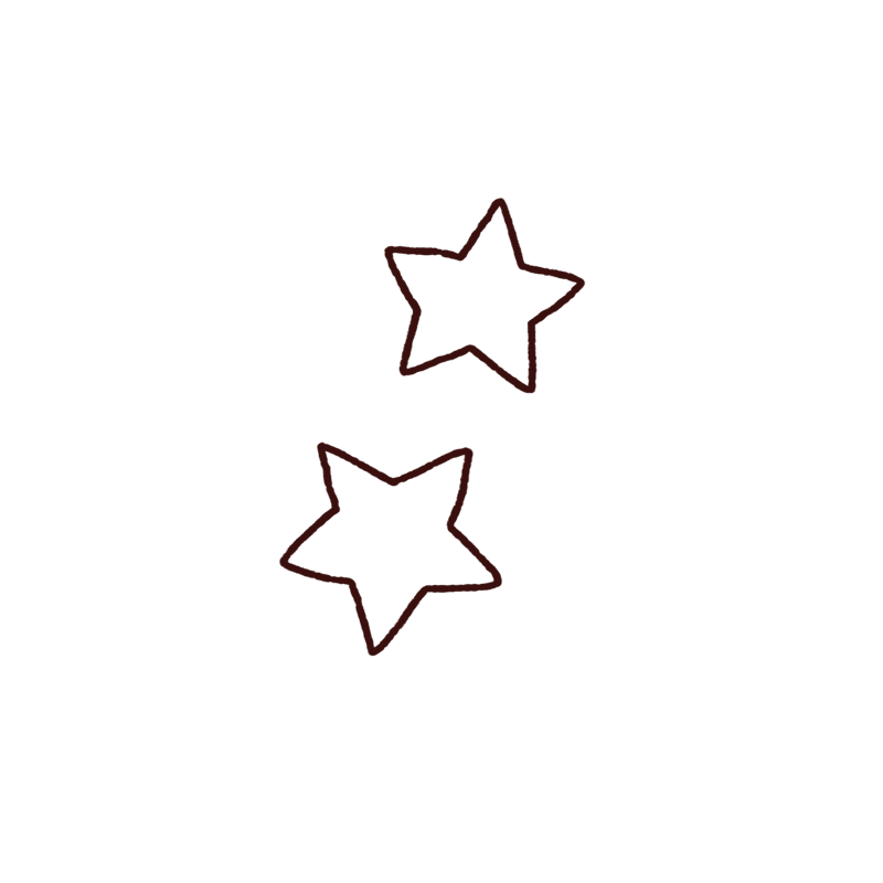 星 イラスト 手書き詳細 2位