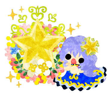 星 女の子 イラスト詳細 4位