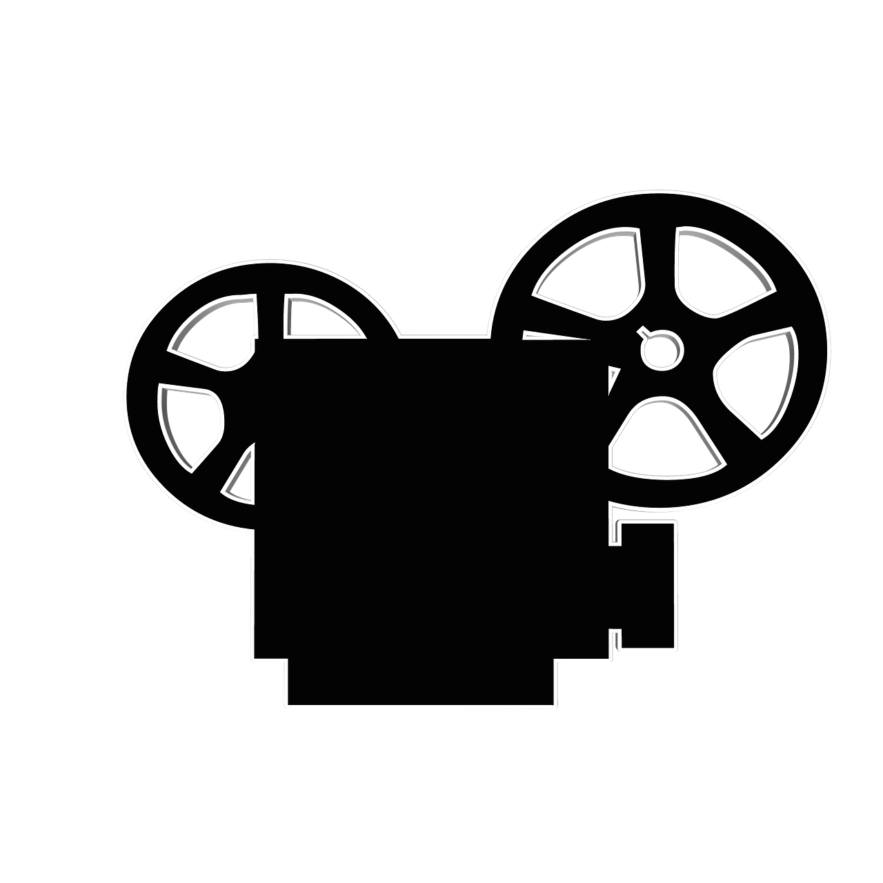 映写機 イラスト詳細 4位