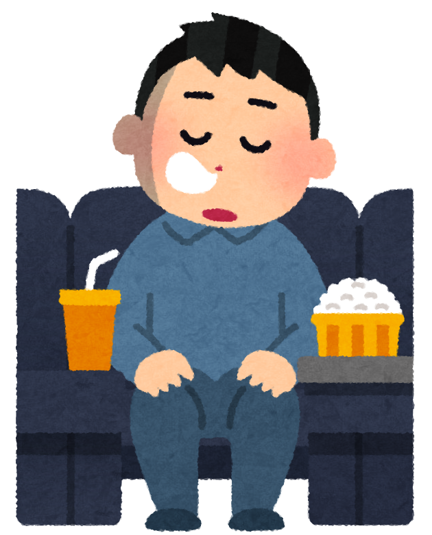 映画 を 見 て いる イラスト詳細 7位