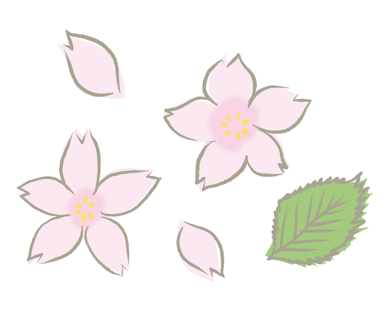春 イラスト 手書き 簡単詳細 9位