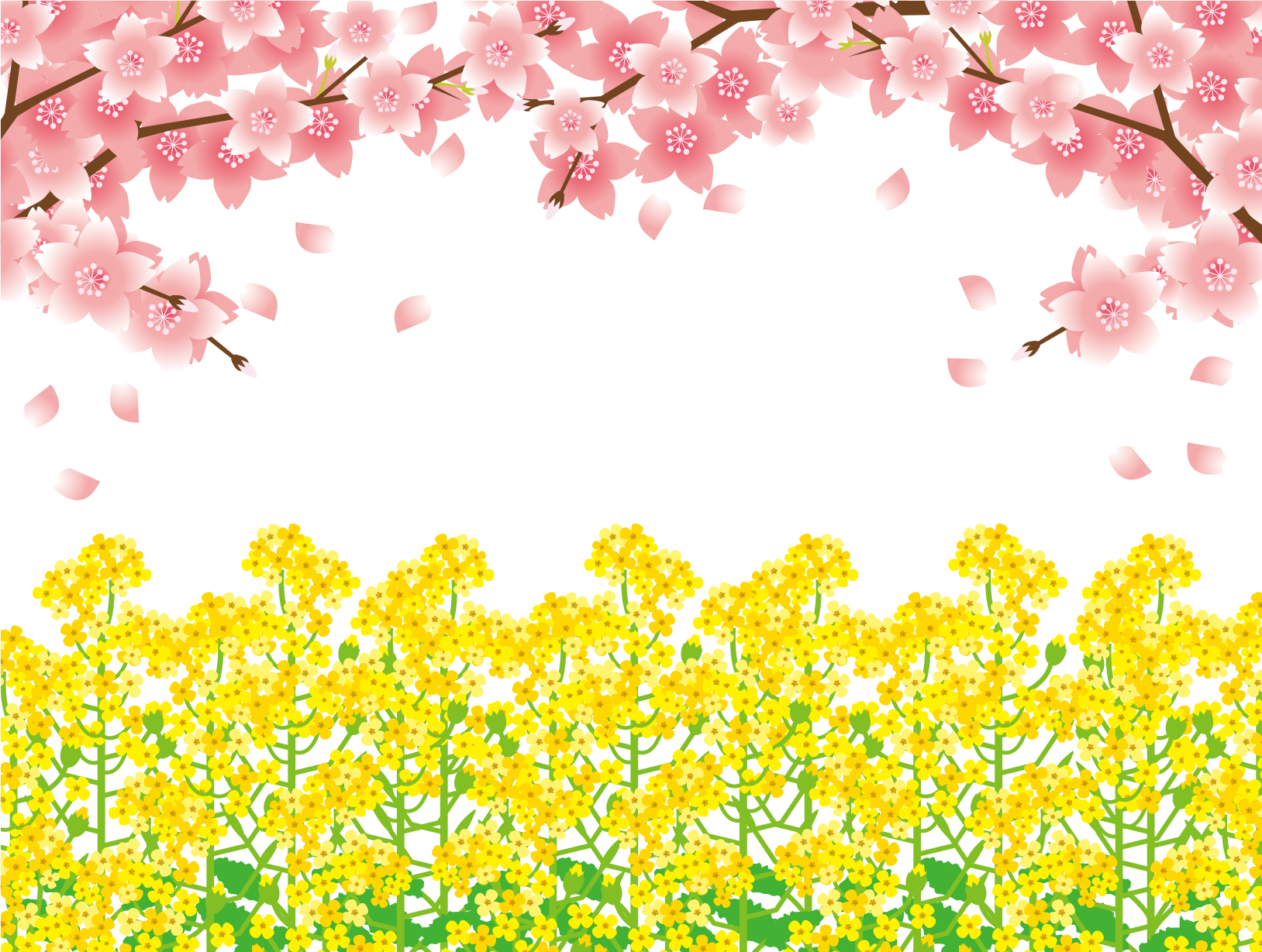 春 景色 イラスト詳細 10位