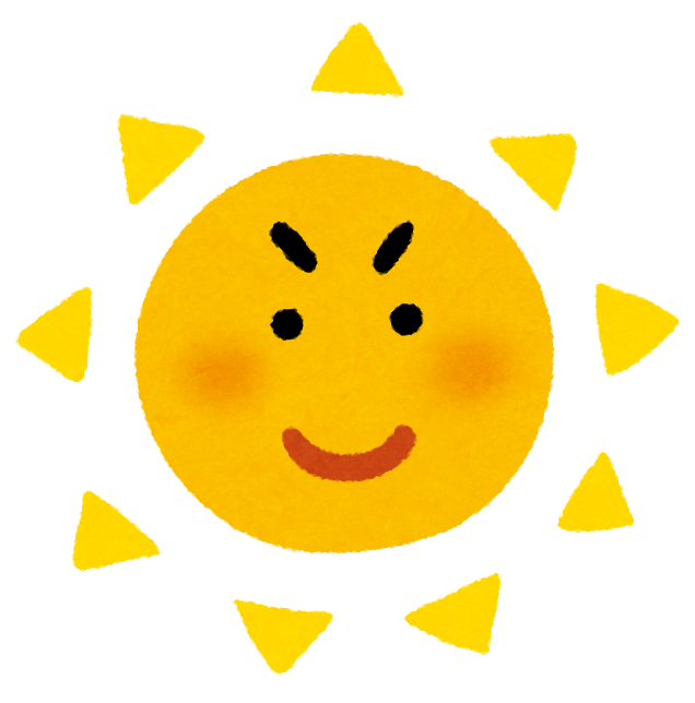 月 と 太陽 イラスト詳細 9位