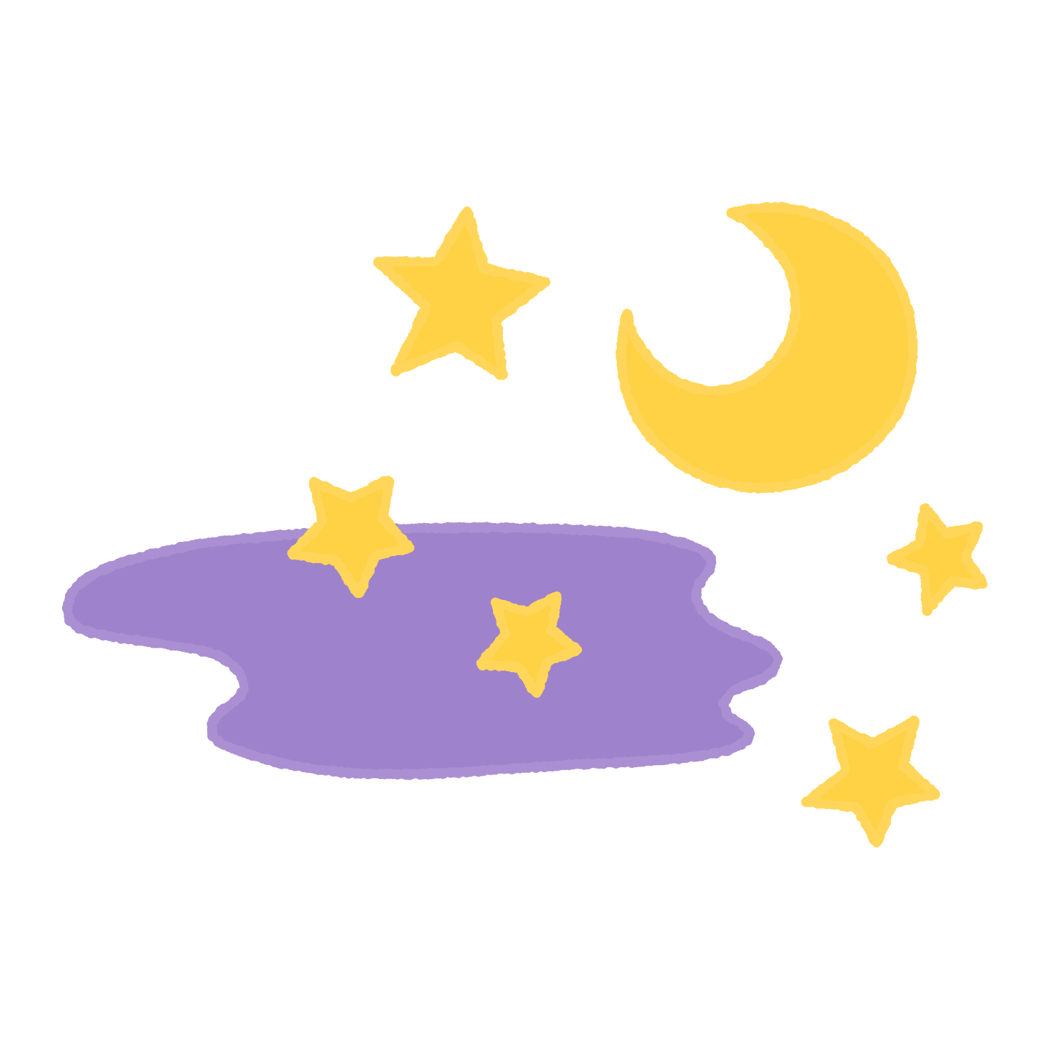 月 と 星 イラスト詳細 4位