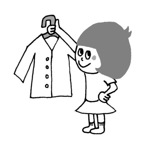 服 脱ぐ イラスト詳細 9位