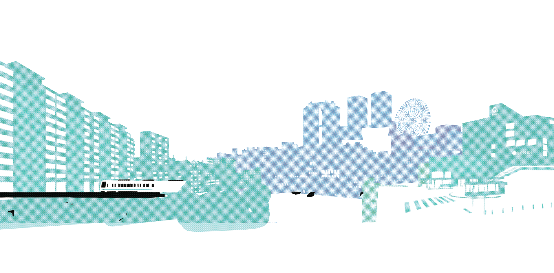 未来 都市 イラスト詳細 7位