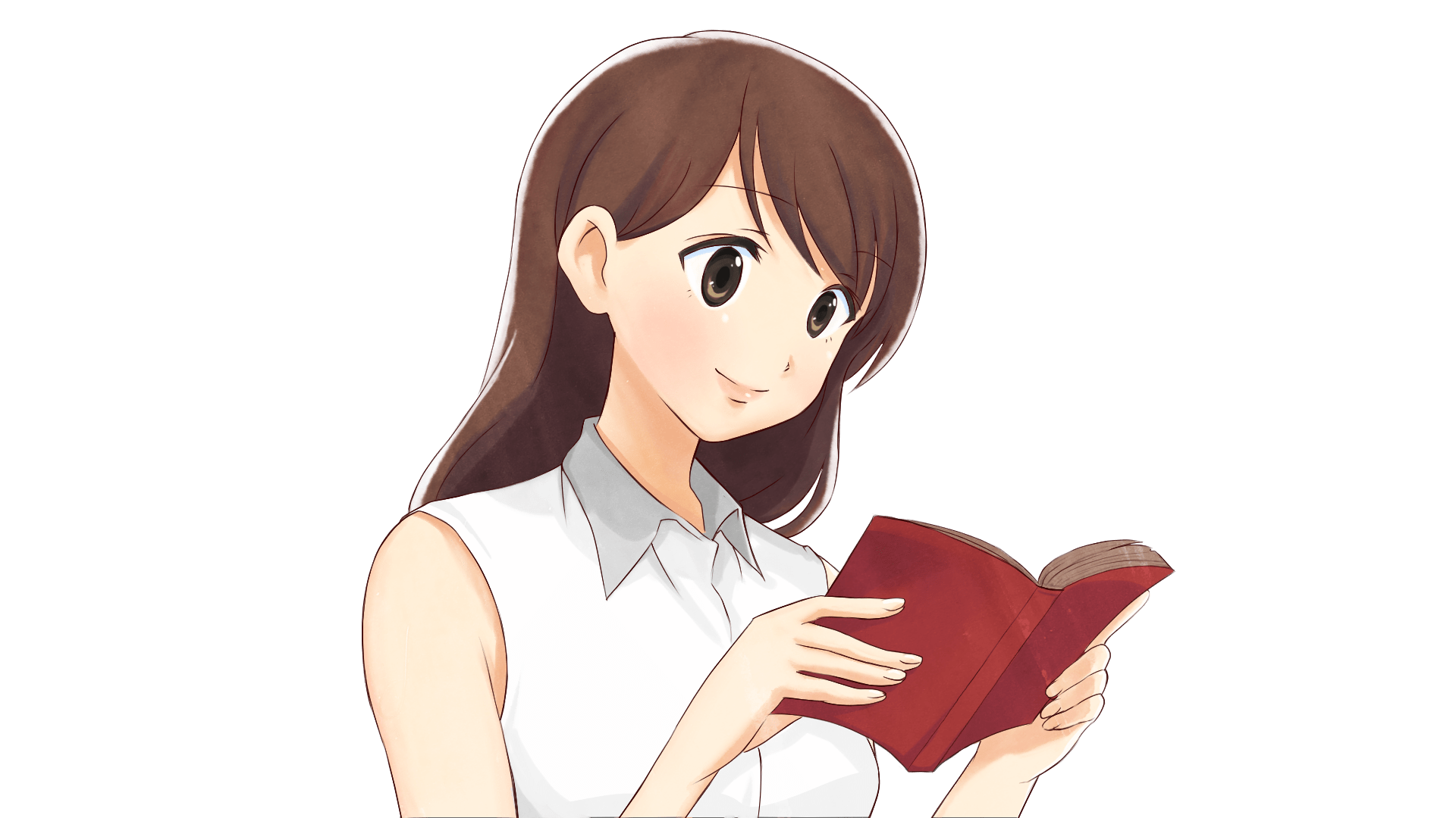 本 を 持つ イラスト詳細 6位