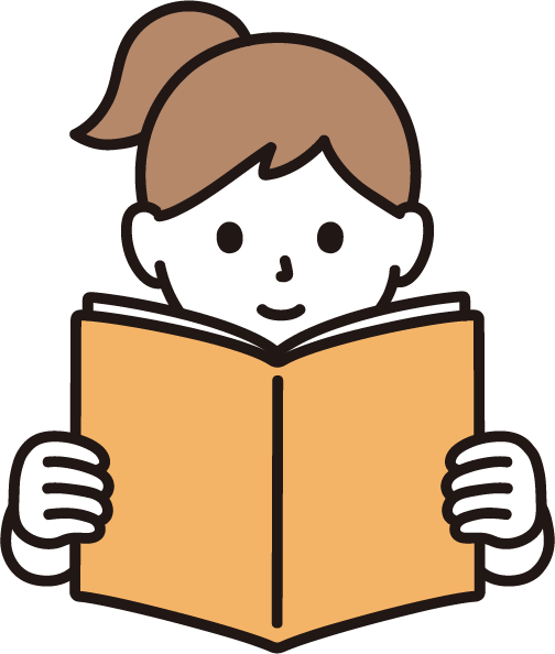 本 を 読む 女の子 イラスト詳細 10位