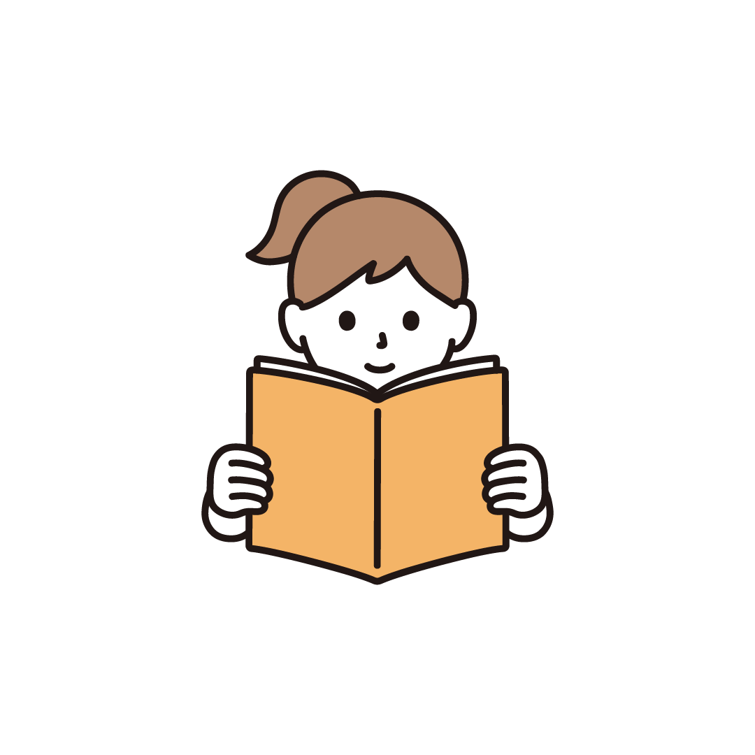 本 を 読む 女の子 イラスト詳細 6位