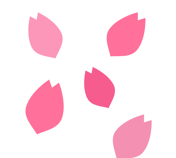 桜 花びら イラスト フリー詳細 5位