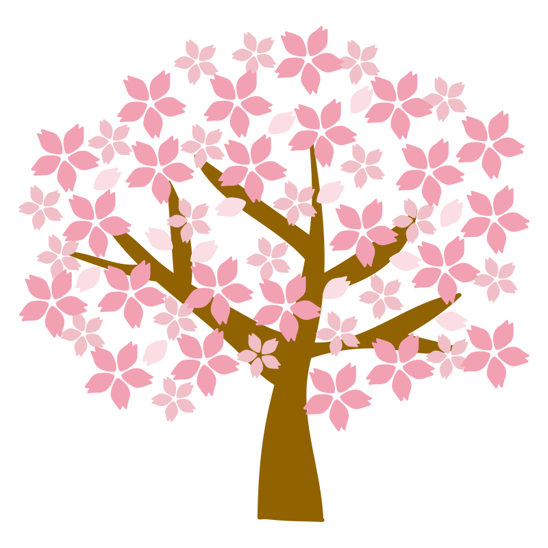 桜の 木 の イラスト詳細 2位