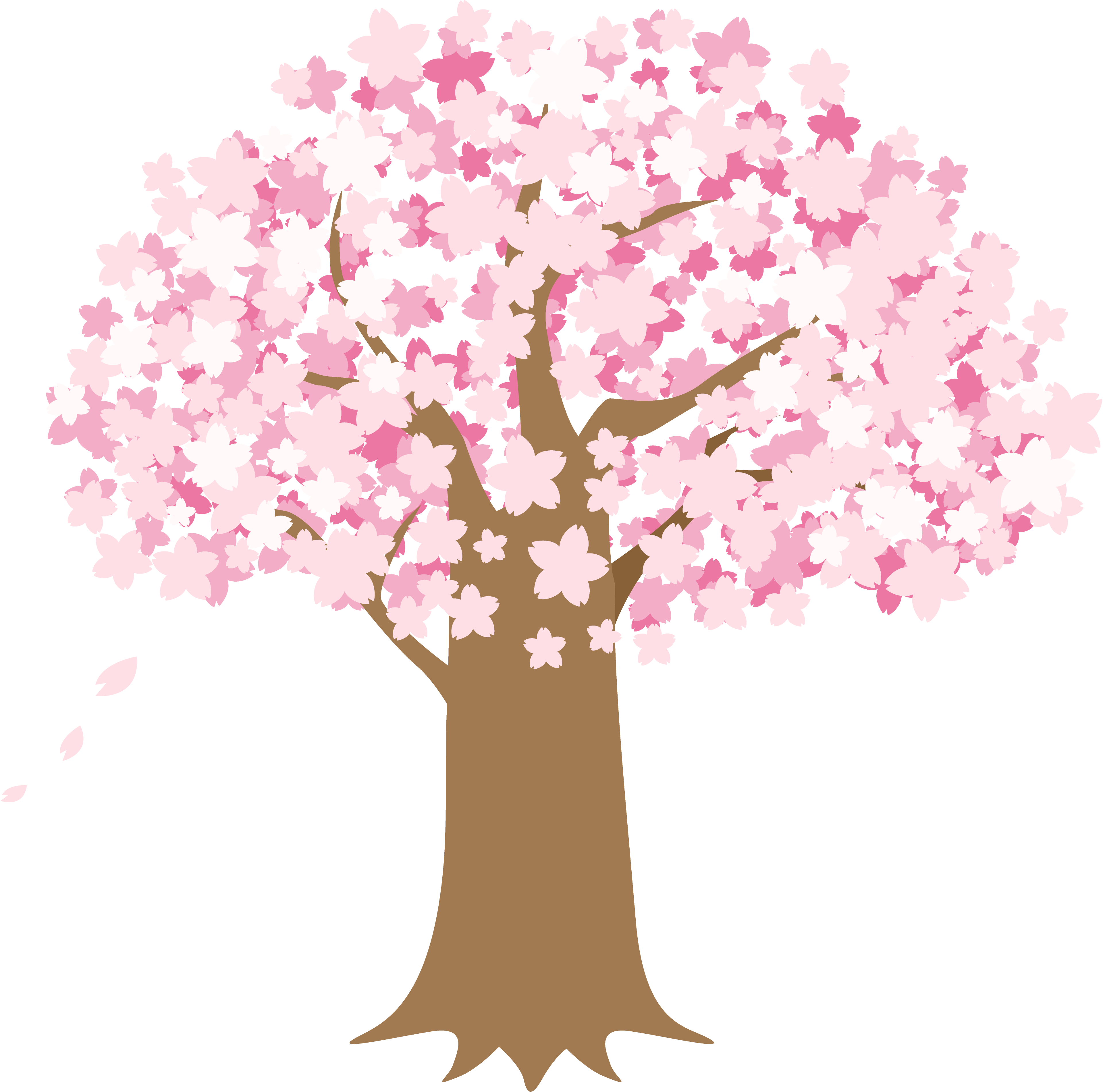 桜の 木 の イラスト詳細 7位