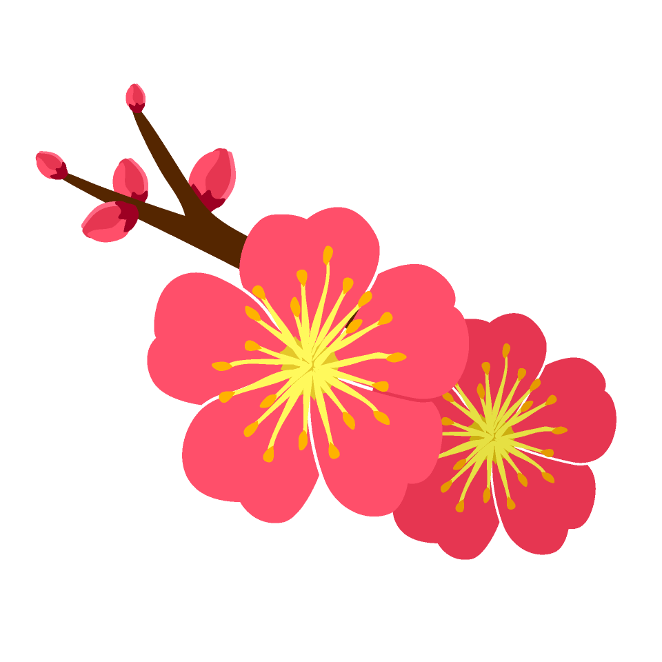 梅 の 花 絵詳細 2位