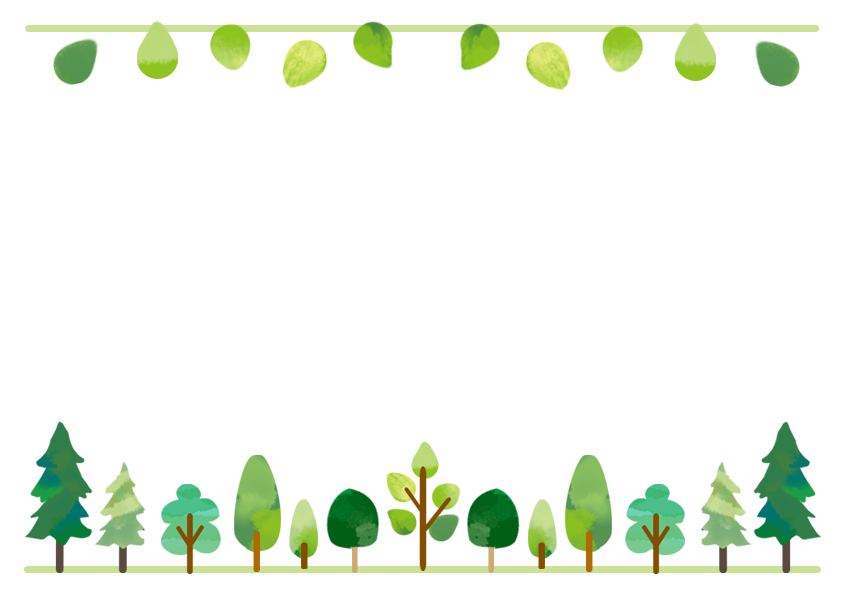 森 イラスト 背景 かわいい詳細 3位