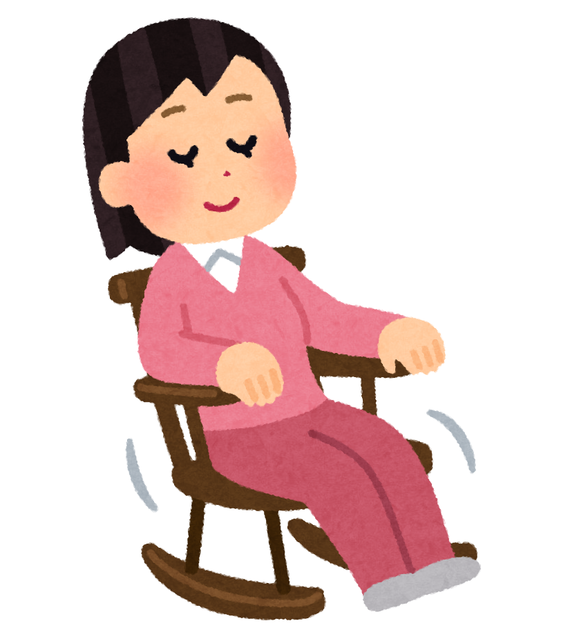 椅子 に 座っ て いる イラスト詳細 3位