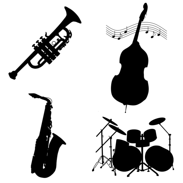 楽器 シルエット - KibrisPDR
