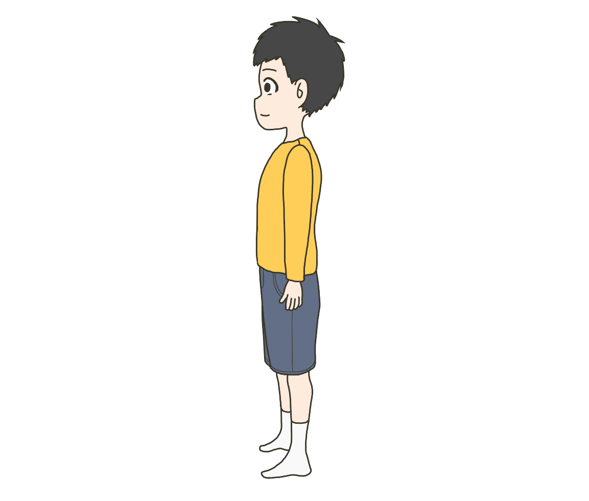 横 姿 イラスト詳細 10位