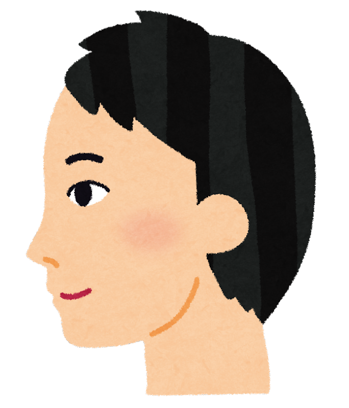 横顔 綺麗 イラスト詳細 2位