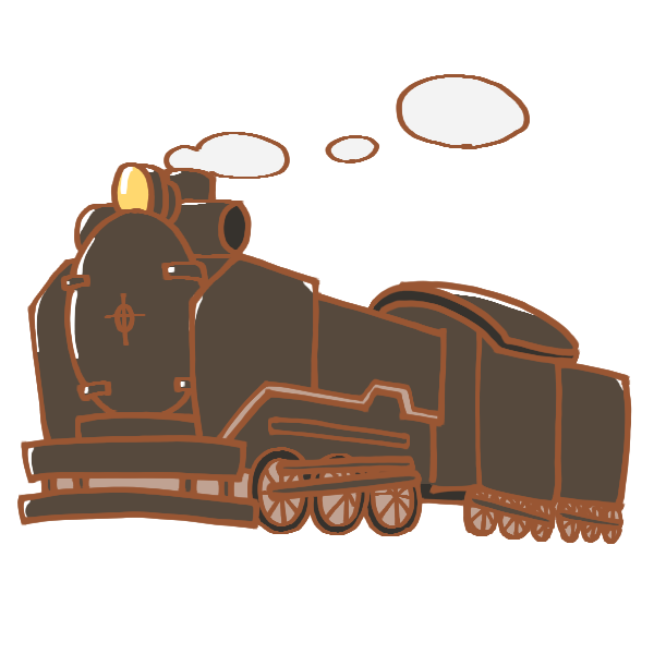 機関 車 イラスト 簡単詳細 4位