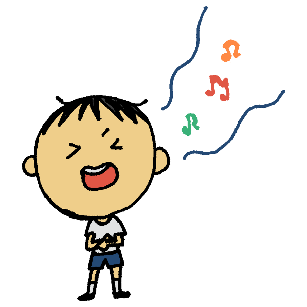 歌 を 歌う イラスト詳細 10位