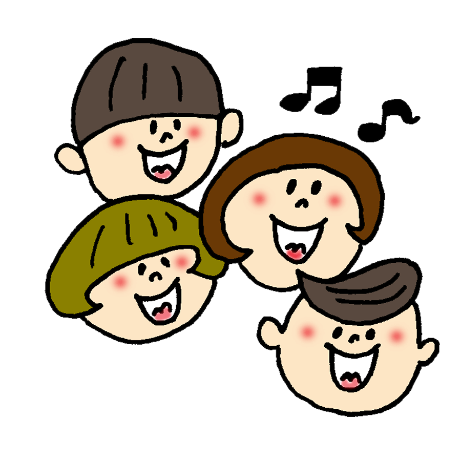 歌 を 歌う イラスト詳細 6位