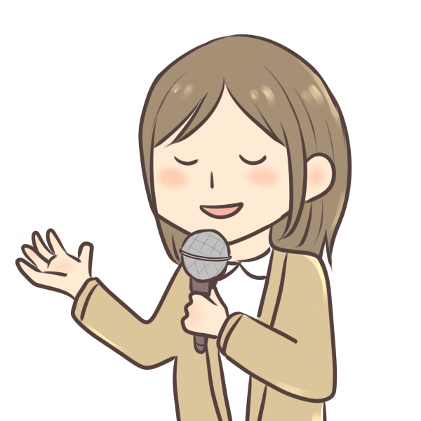 歌っ て いる 人 イラスト詳細 14位