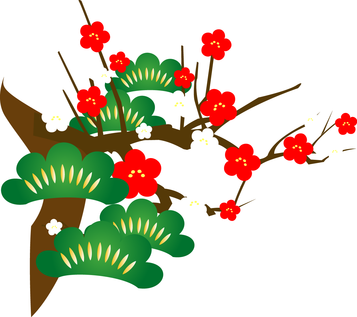 正月 イラスト 背景詳細 4位