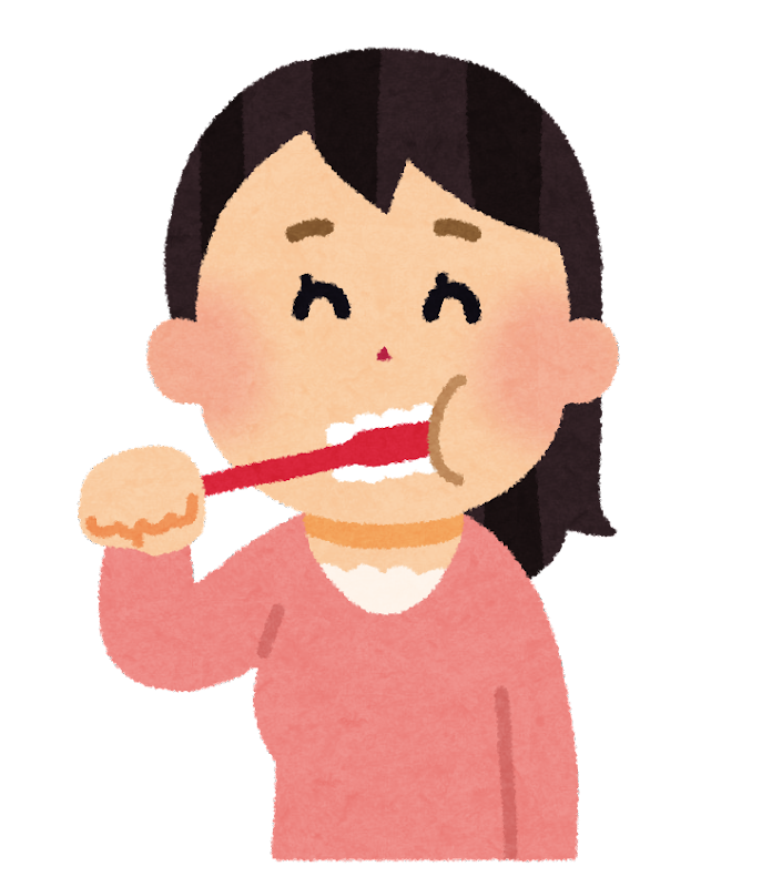 歯みがき イラスト詳細 8位