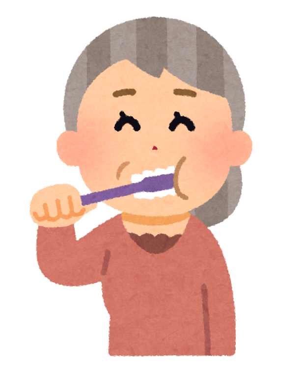 歯磨き イラスト詳細 3位