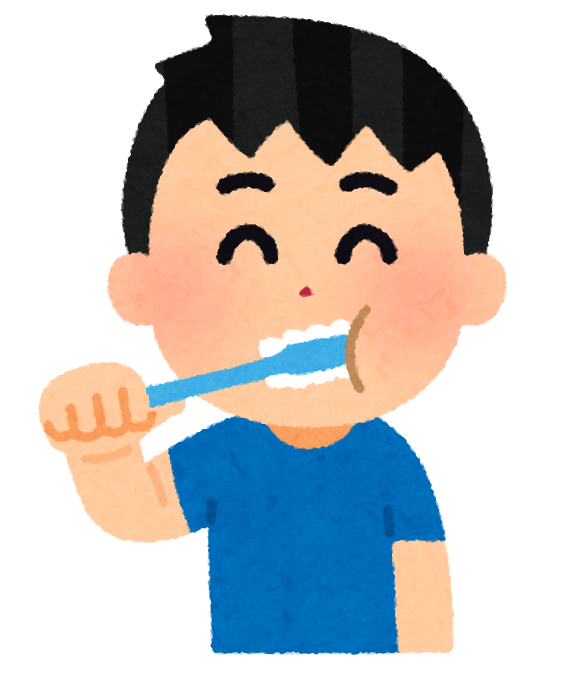 歯磨き イラスト 簡単詳細 3位