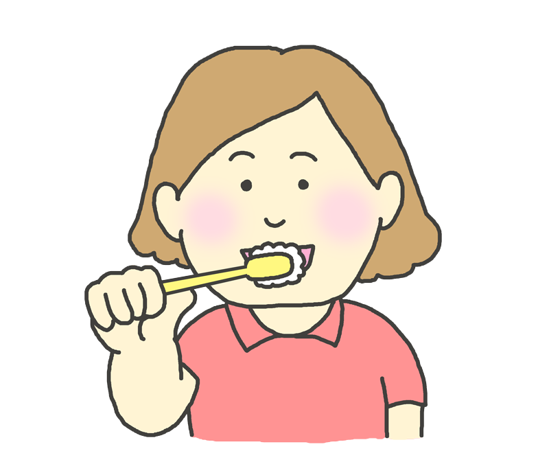歯磨き イラスト 簡単詳細 9位
