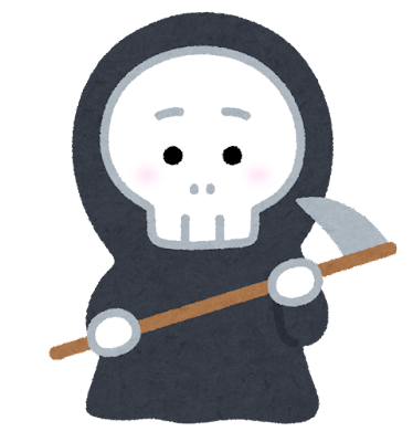 死神 可愛い イラスト詳細 6位