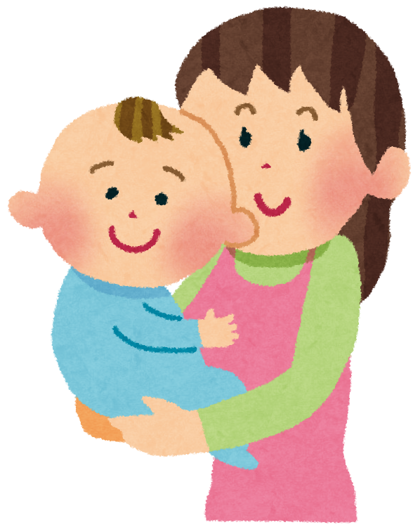 母子 イラスト詳細 9位
