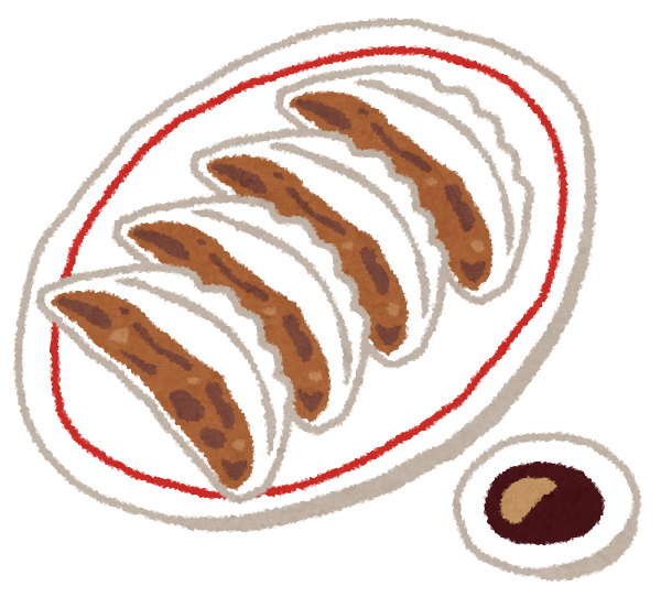 水 餃子 イラスト詳細 6位