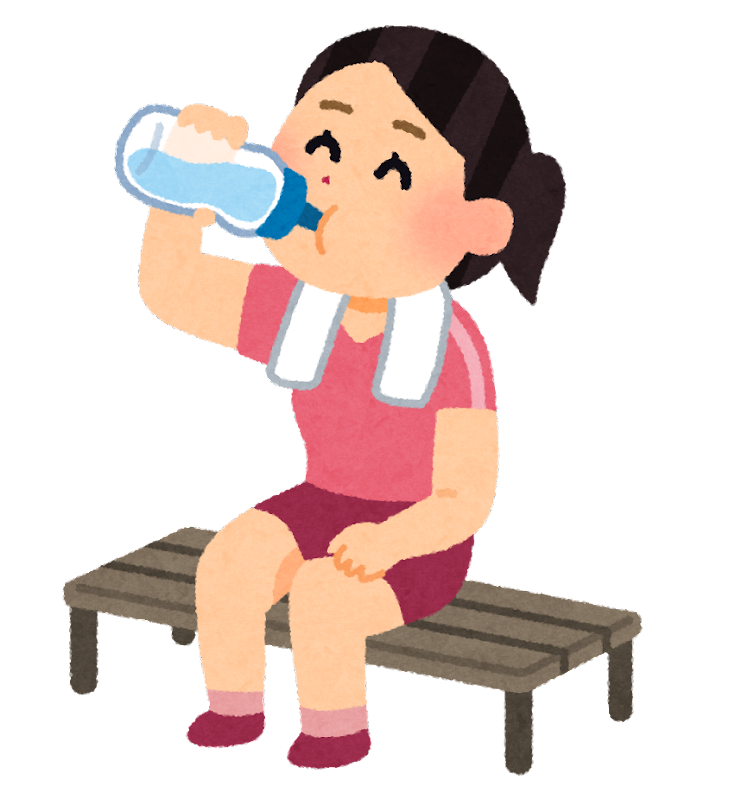 水分 補給 イラスト かわいい詳細 2位