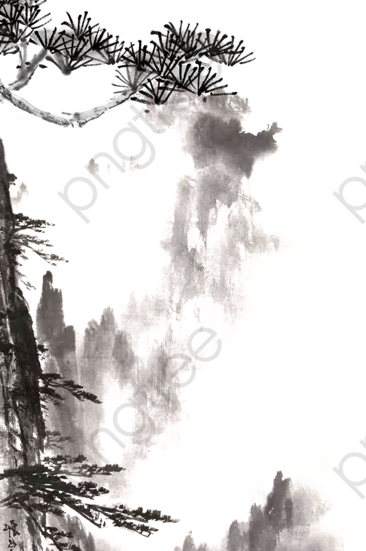 水墨画 フリー 素材詳細 9位