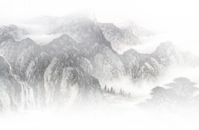 水墨画 山詳細 5位