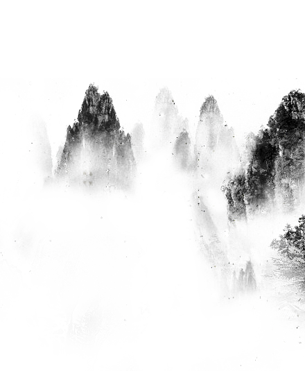 水墨画 雲詳細 9位