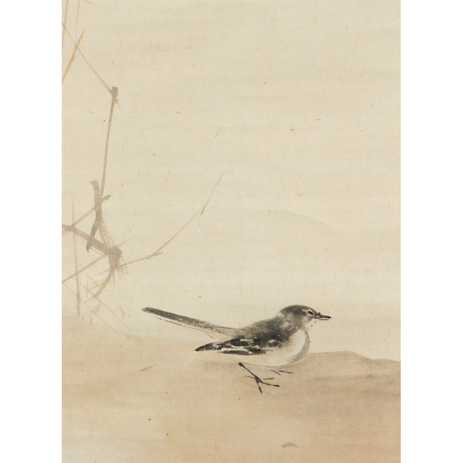 水墨画 鳥詳細 2位