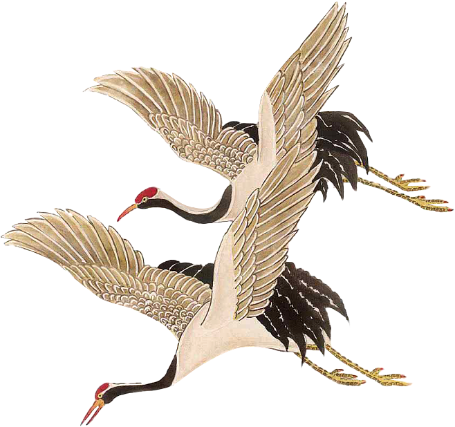 水墨画 鳥詳細 3位